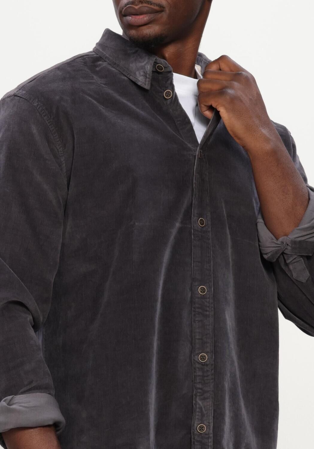 ANERKJENDT Overshirt AKLEIF SOLID CORD SHIRT - large