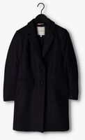 Donkerblauwe TOMMY HILFIGER Mantel WOOL BLEND CLASSIC COAT