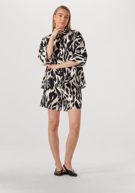 Zwarte ROUGE EDIT Top ROUALININE 2/4 OVERSIZED SHIRT - large