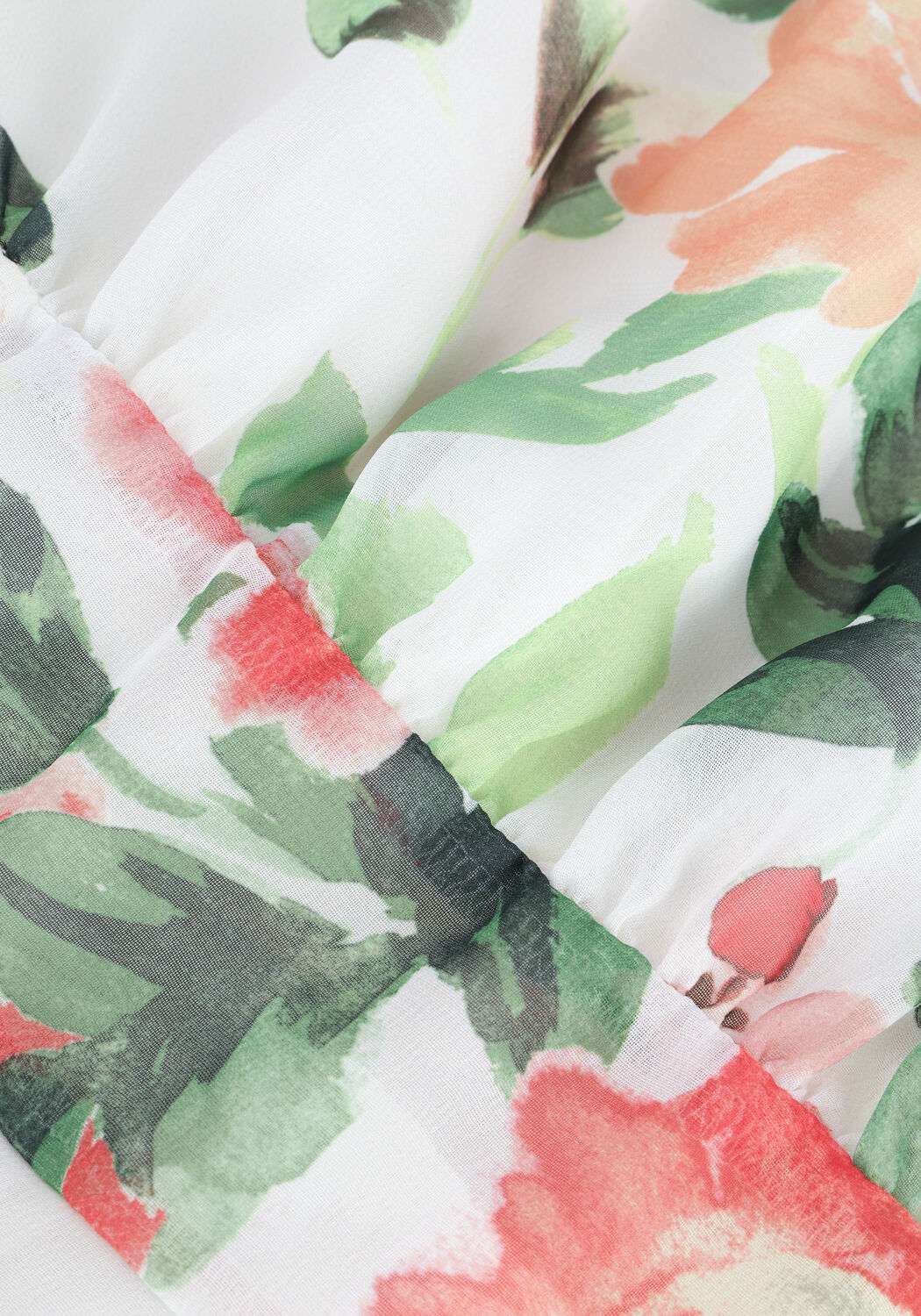 Gebroken wit NA-KD Midi jurk BUTTON FRONT SLIT DRESS - large