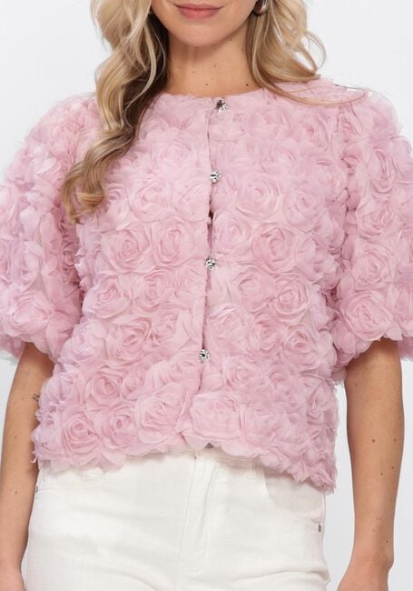 Lichtroze NEO NOIR  AISA FLOWER BLOUSE - large