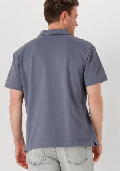 CALVIN KLEIN Polo WOVEN LABEL POLO en gris - large