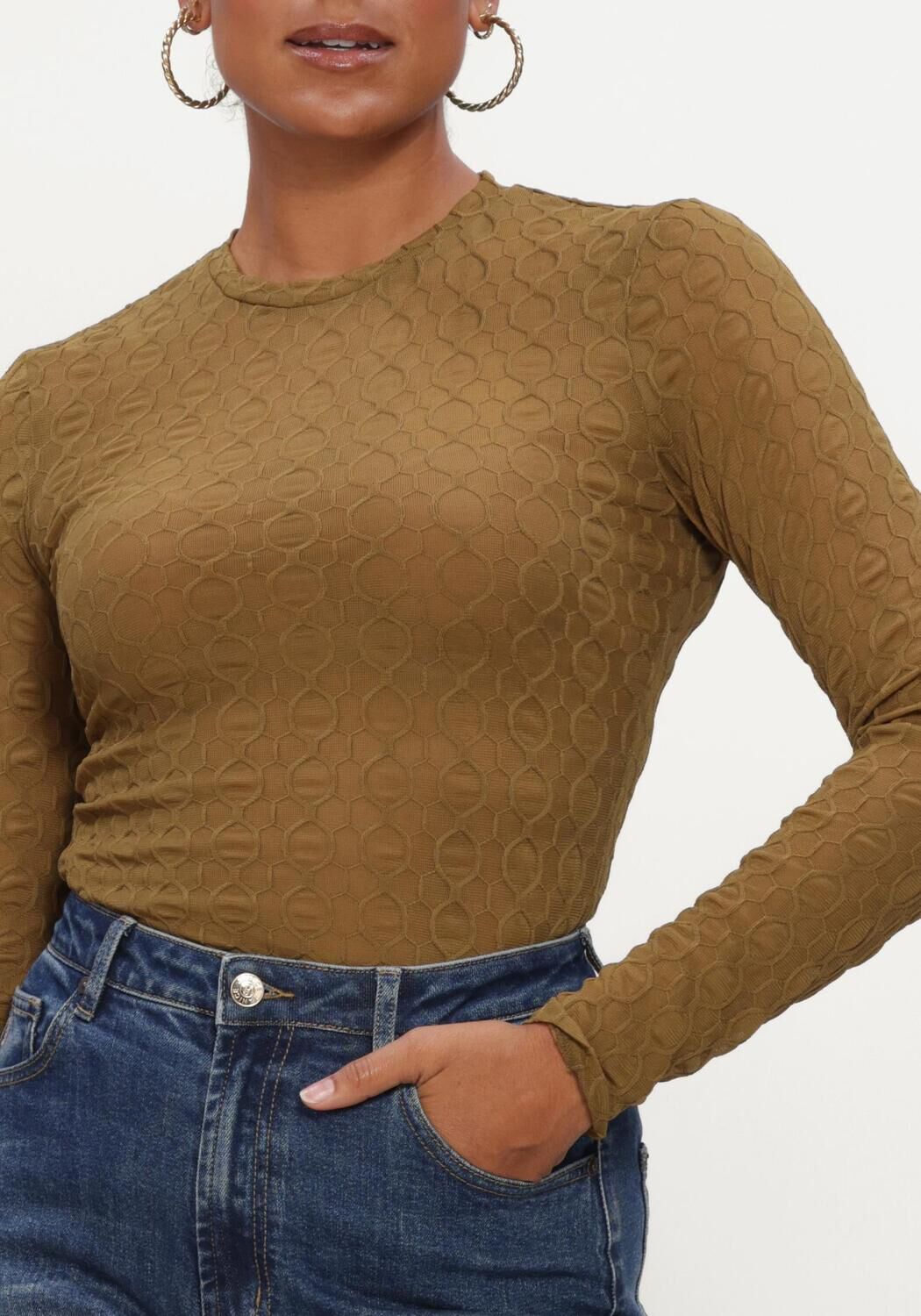 LINA LOCCHI Haut LL-BEL&Eacute;N Olive - large
