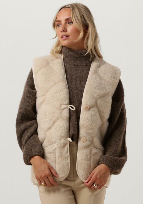 Beige ALWERO Gilet 1607 - large