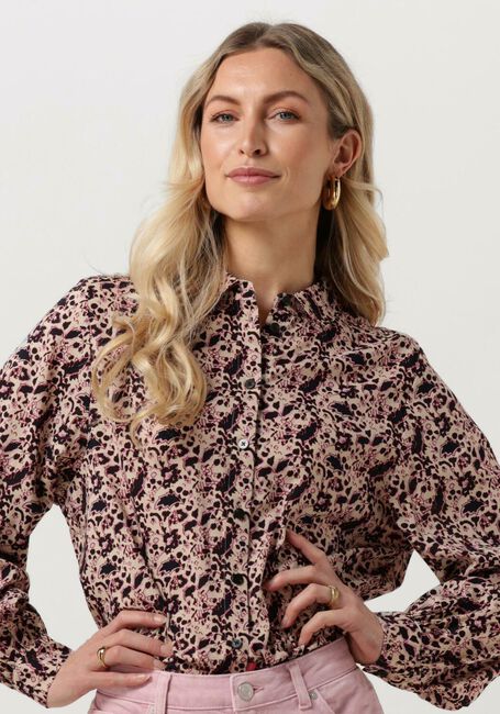 Multi SCOTCH & SODA  PRINTED BALLOON SLEEVE SHIRT - large