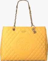 GUESS Sac à main SWEET CANDY LARGE CARRY ALL en or  - medium