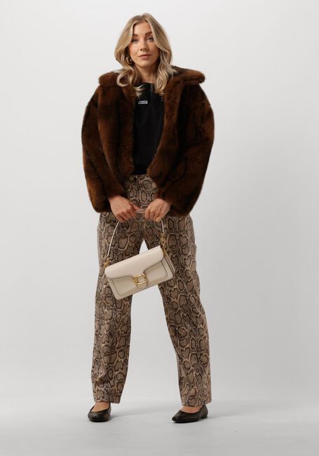 Bruine HARPER & YVE Wijde broek SAMMY-PA - large