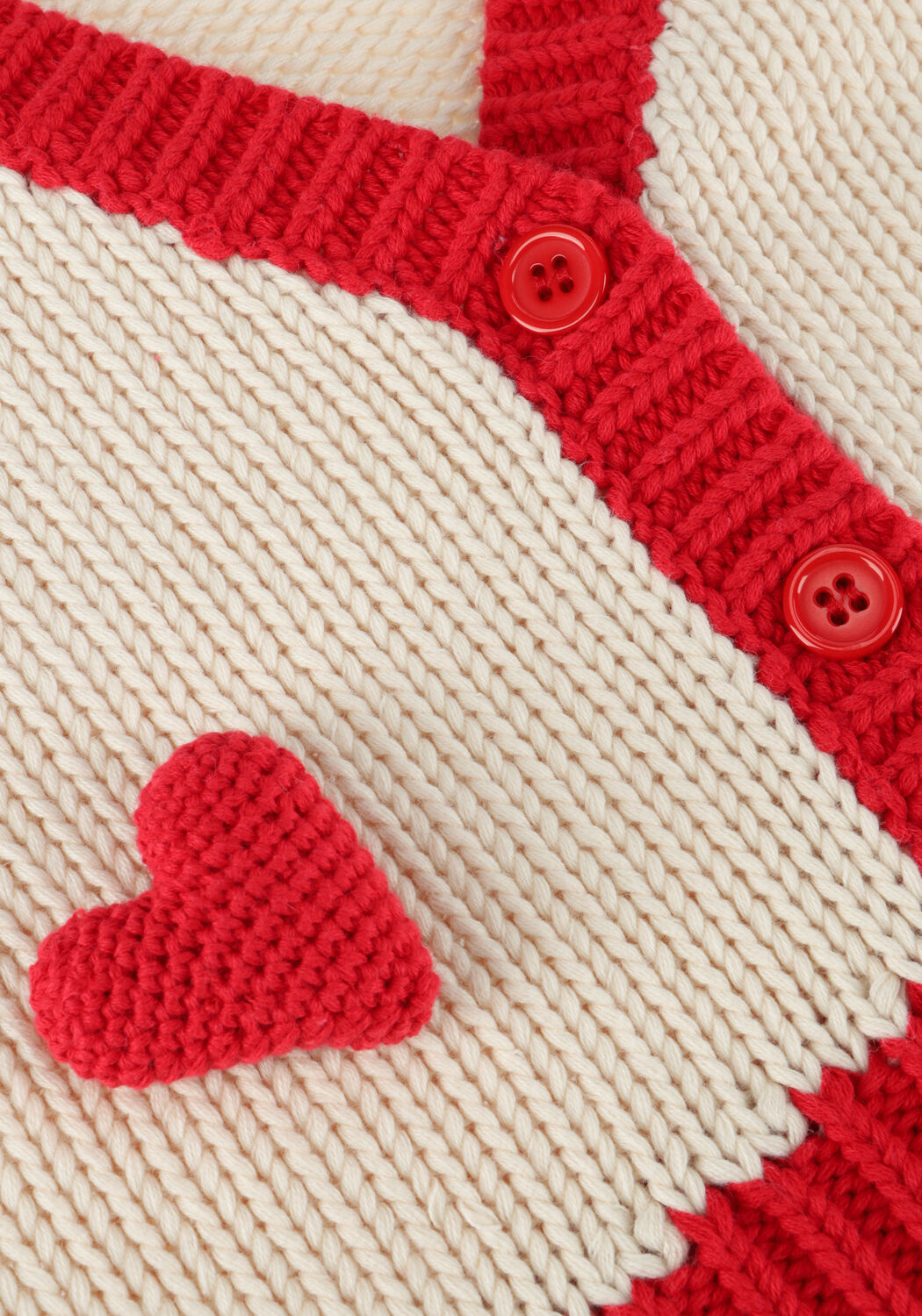 Rode DAILY BRAT Vest HEART KNITTED VEST - large