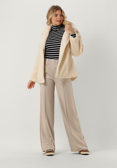 Blauwe PENN & INK Tops & T-shirts COLL NECK STRIPE - large