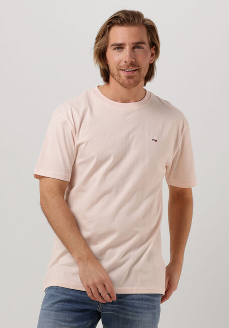 TOMMY JEANS T-shirt TJM CLSC SOLID TEE Rose clair - large