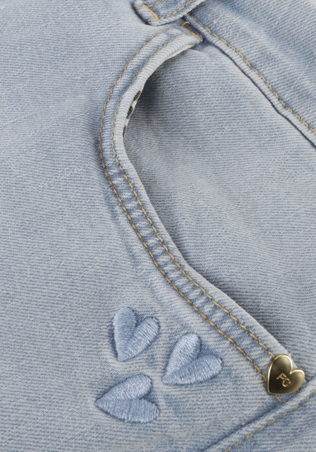 FABIENNE CHAPOT Flared jeans LIZZY CROPPED FLARE en bleu - large