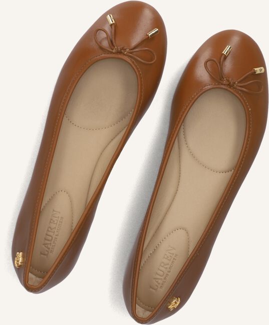 Bruine LAUREN RALPH LAUREN Ballerina's JAYNA FLATS BALLET Bruine LAUREN RALPH LAUREN Ballerina's JAYNA FLATS BALLET - large