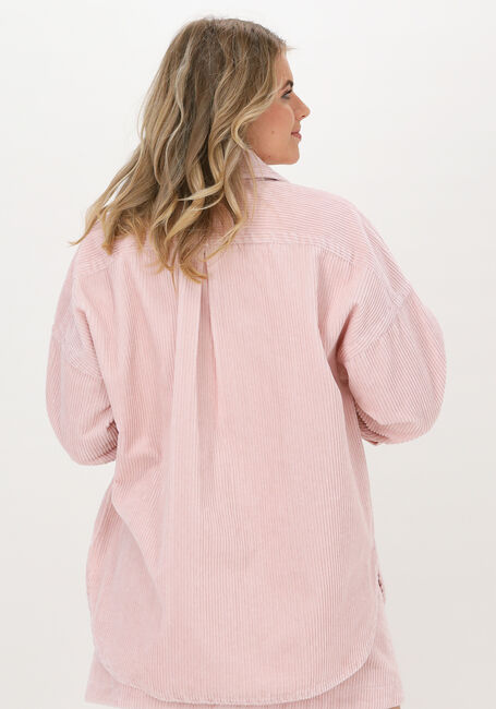 VANILIA RIB CORD SHIRT Blouses Rose clair - large