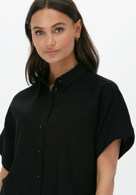 SELECTED FEMME SLFGULIA SS CROPPED SHIRT Blouses en noir - large
