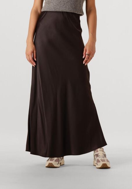 MY ESSENTIAL WARDROBE Jupe maxi ESTELLEMW LONG SKIRT en marron - large
