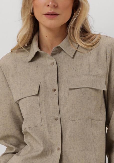 MODSTRÖM KALEMMD SHIRT Blouses en beige - large