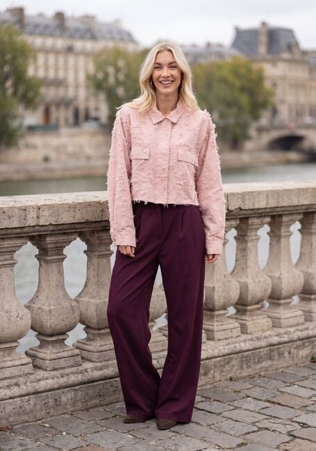 STUDIO AMAYA CALIRA BLOUSE Blouses en rose - large