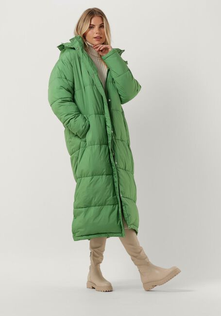 Groene NOTRE-V Gewatteerde jas PUFFER LONG - large