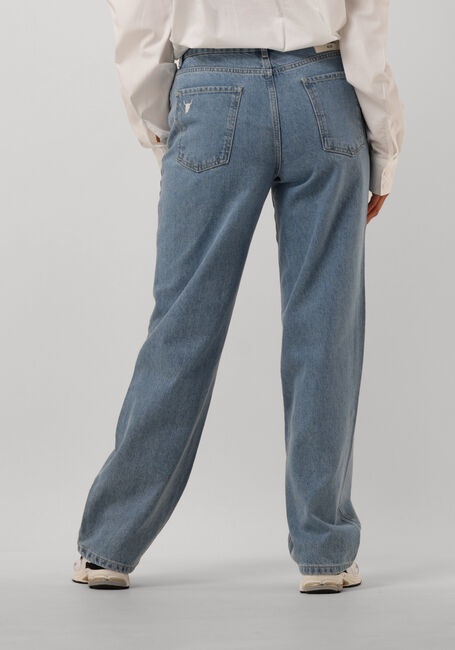 ALIX THE LABEL Wide jeans LADIES WOVEN DENIM BULL PANTS Bleu clair - large