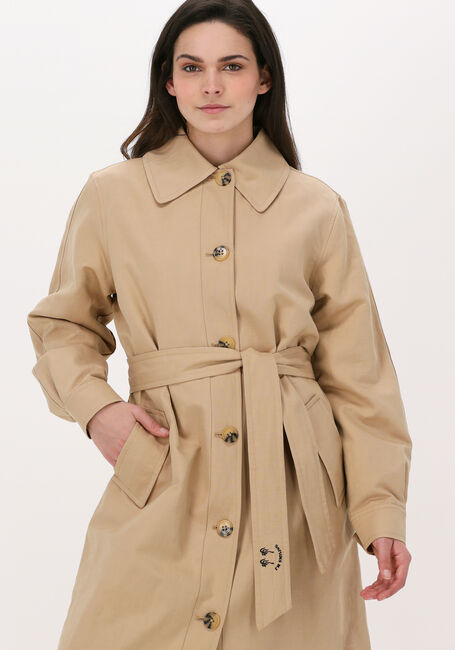 SCOTCH & SODA Trenchcoats BELTED REVERSIBLE THROW-ON COAT en camel - large