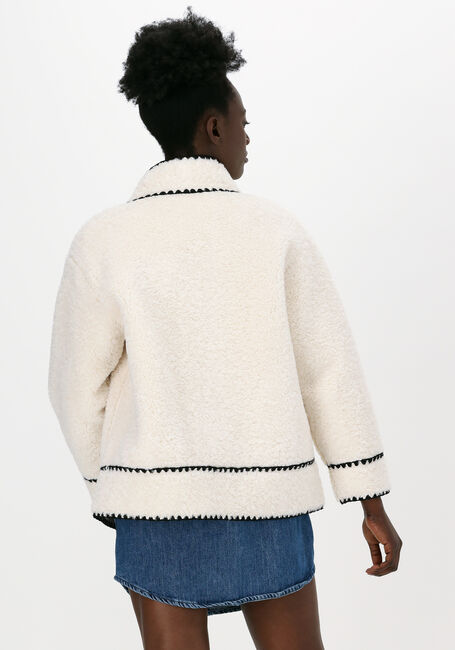 SILVIAN HEACH Manteau Teddy SHEEPSKIN JACKET VARME en blanc - large