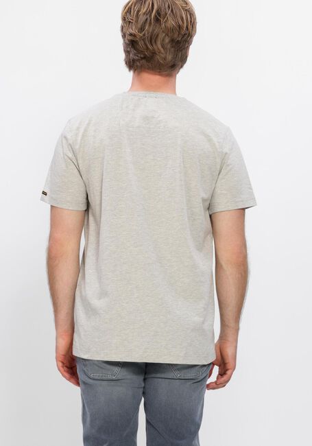 Grijze PME LEGEND T-shirt SHORT SLEEVE R-NECK GUYVER TEE - large