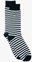 Zwarte ALFREDO GONZALES Sokken STRIPES BLACK WHITE