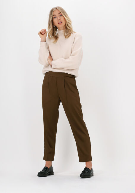 Olijf SECOND FEMALE Pantalon ORION MW TROUSERS - large