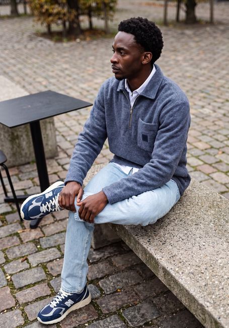 WOODBIRD Straight leg jeans DOC DOONE JEANS en bleu - large