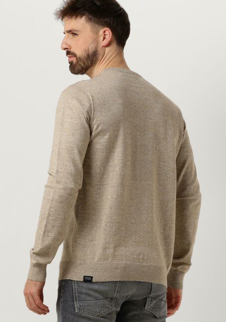 BUTCHER OF BLUE Pull LT CLIFDEN CREW en beige - large