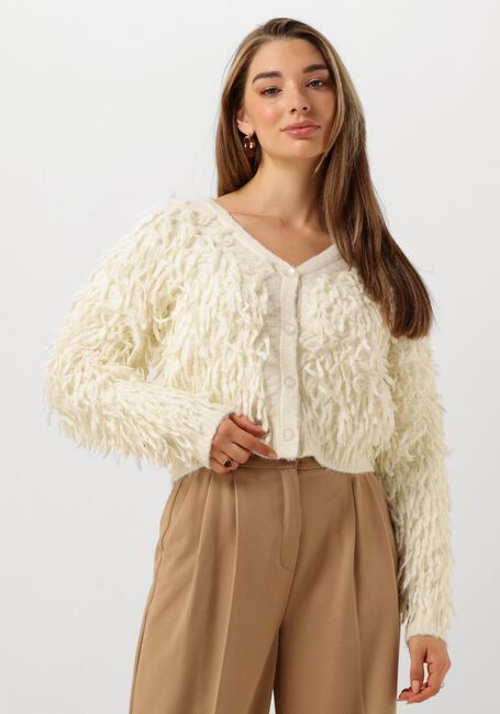 NUKUS Gilet WARWICK CARDIGAN en blanc - large