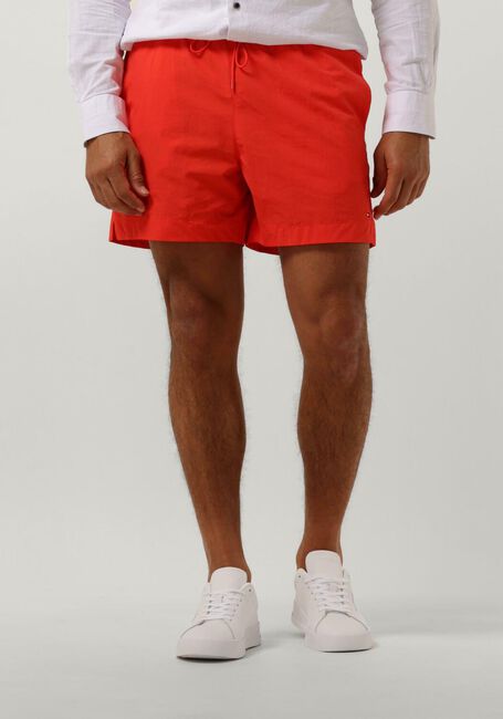 TOMMY HILFIGER UNDERWEAR Shorts de bain MEDIUM DRAWSTRING en rouge - large