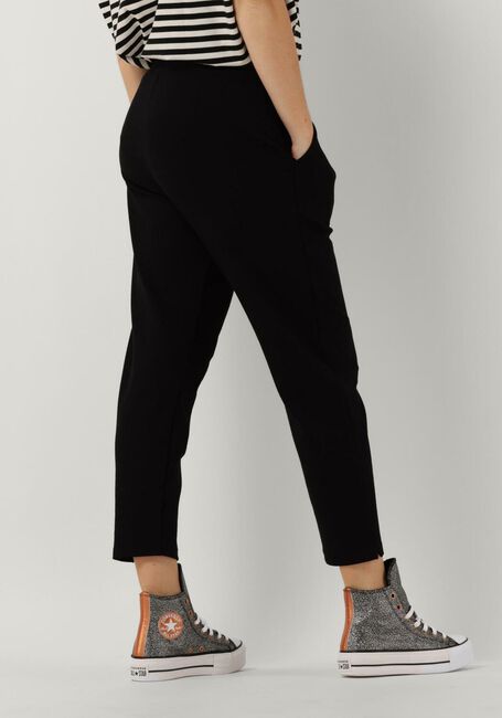Zwarte 10DAYS Pantalon HIGH WAIST JOGGER - large