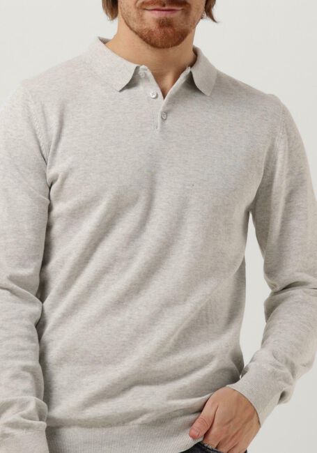 SAINT STEVE Polo BEREND Gris clair - large