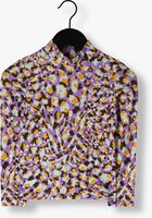 SCOTCH & SODA  ALL-OVER PRINTED HIHG-NECK FITTED T-SHIRT en multicolore - medium