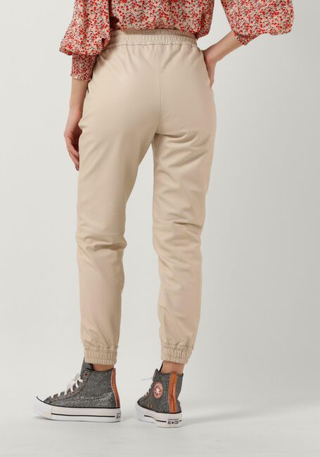 CO'COUTURE Pantalon SHILOH LEATHER JOGGERS Écru - large
