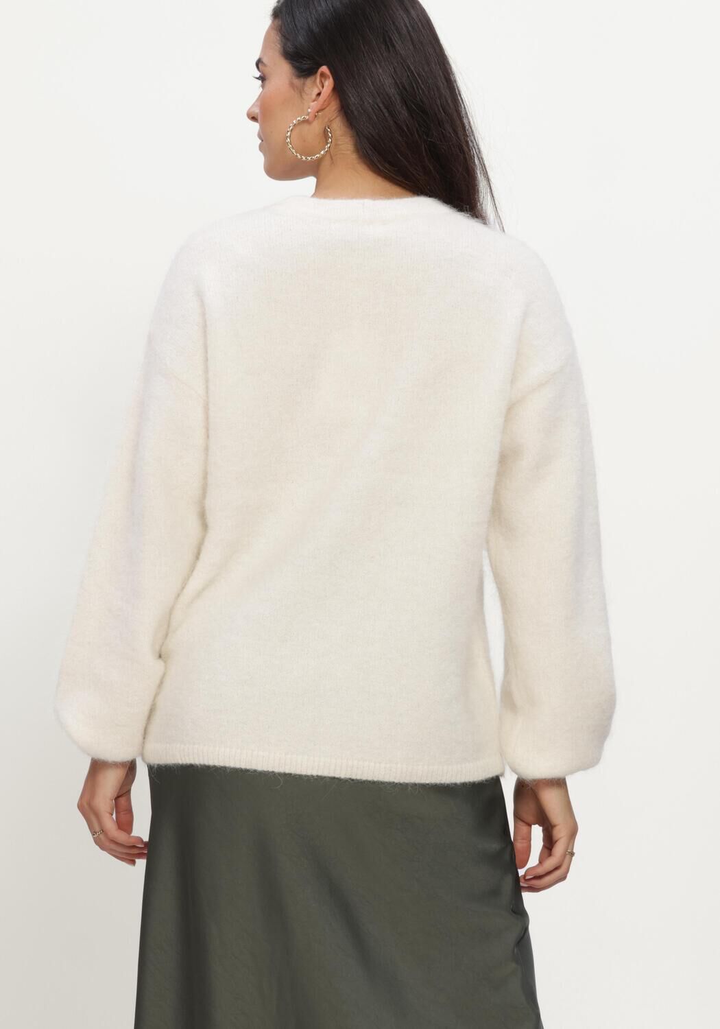 Gebroken wit LINA LOCCHI Trui LL-BENIGNE - large