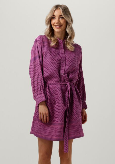 Paarse ROUGH STUDIOS Mini jurk 7400109048008 - large