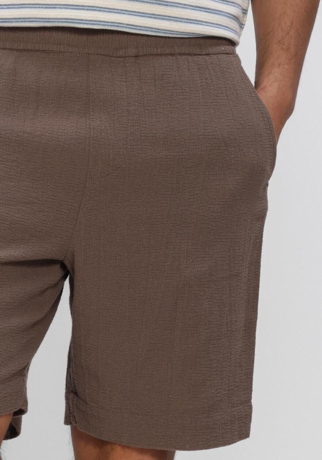 SELECTED MEN SLHREGCAL SHORTS Pantalons en marron - large