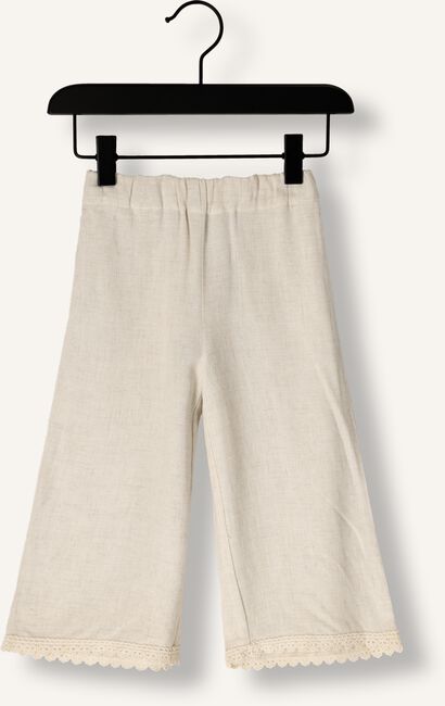 Ecru LIL' ATELIER Pantalon NMFFRIGG CROPPED PANT LIL Ecru LIL' ATELIER Pantalon NMFFRIGG CROPPED PANT LIL - large