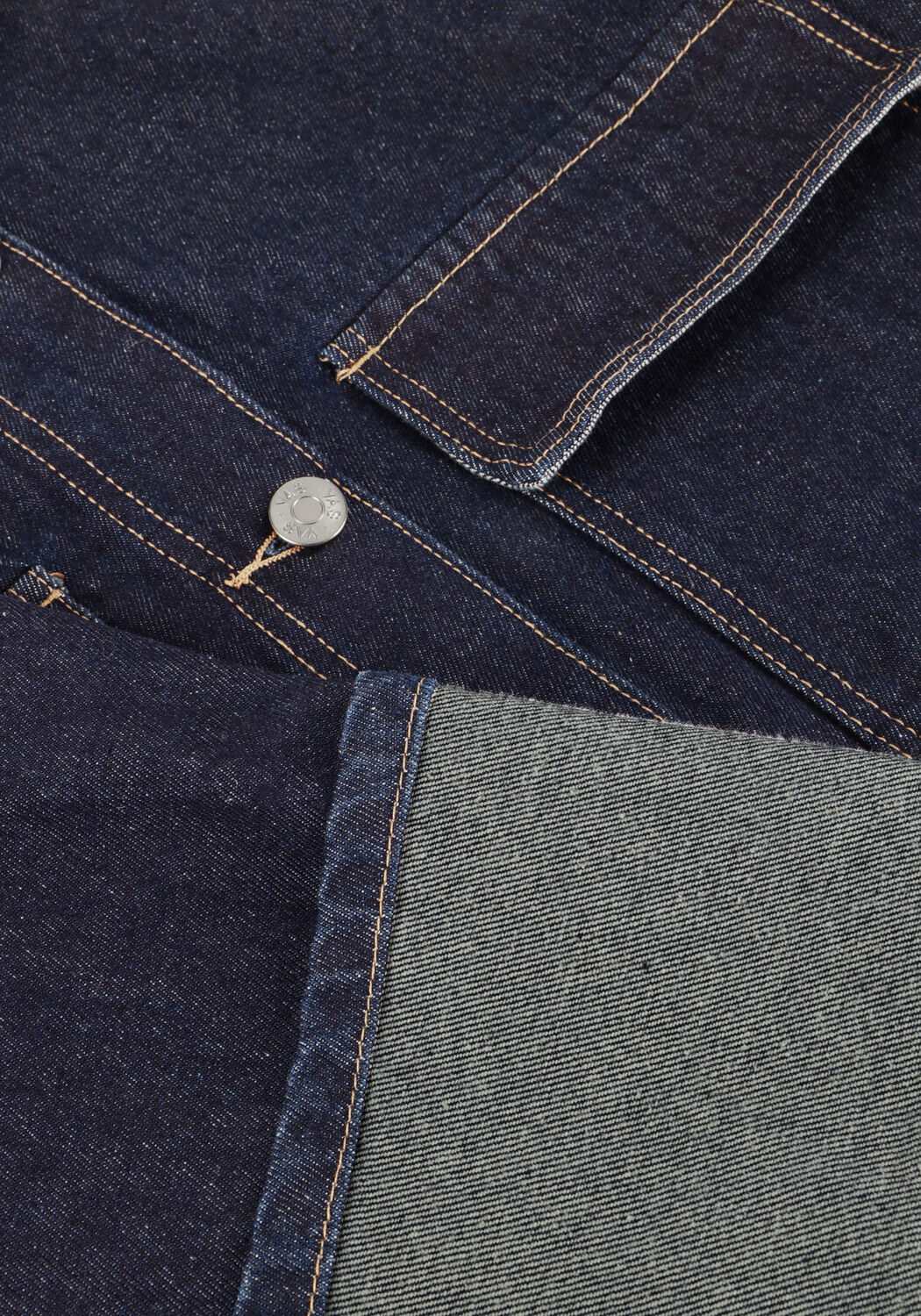 Donkerblauwe Y.A.S. Spijkerjas YASMARIA LS DENIM JACKET S. - large