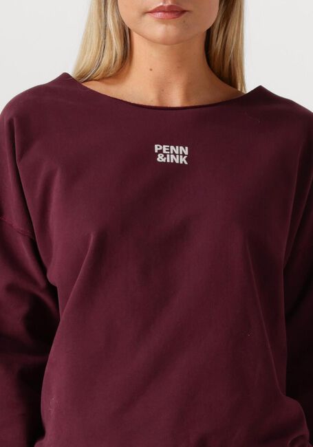 Bordeaux PENN & INK Trui SWEATER W25F1703 - large