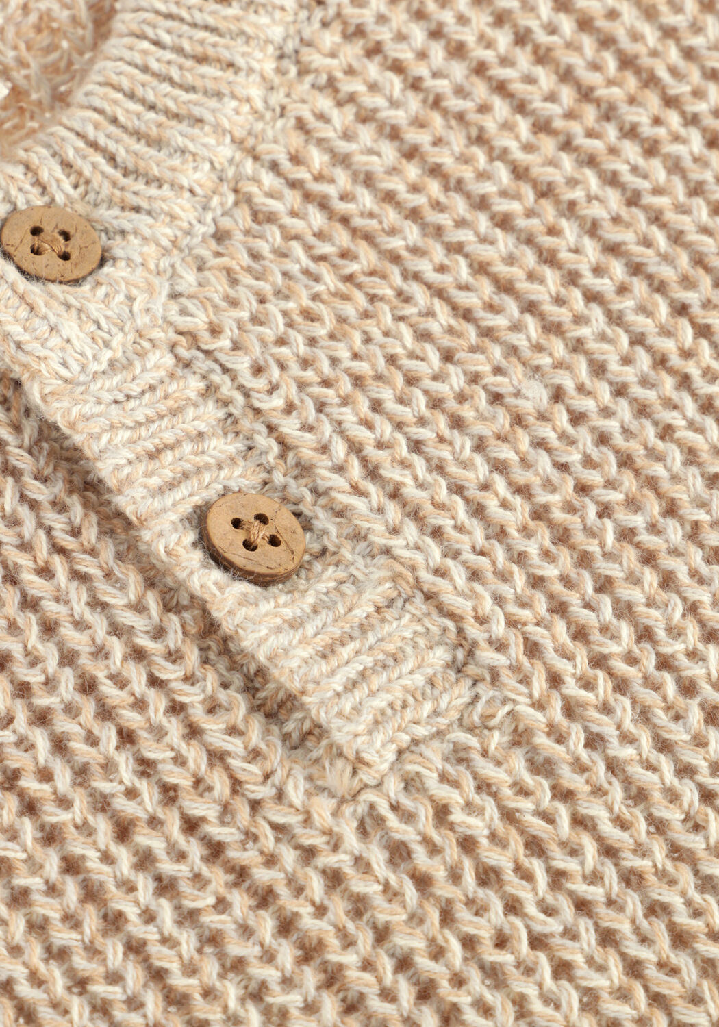 LIL' ATELIER Spencer NMMROKKO KNIT VEST LIL en beige - large