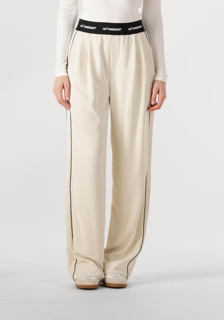 CO'COUTURE Pantalon AMINACC LOGO PIPING LL PANT Blanc - large