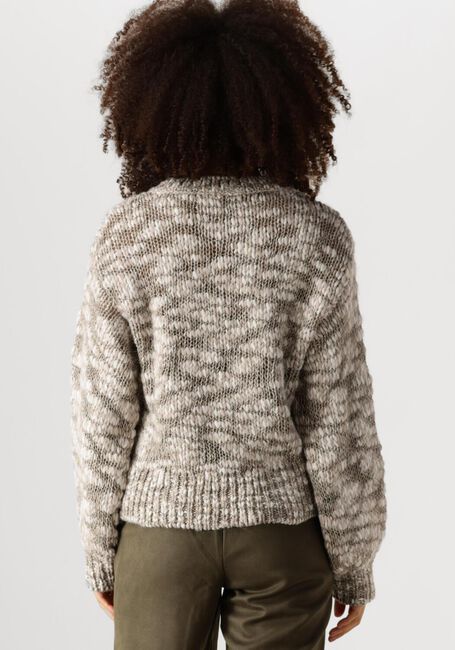 NUKUS Pull MORENO PULLOVER en taupe - large