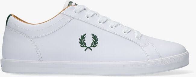 FRED PERRY B1228 Baskets basses en blanc - large