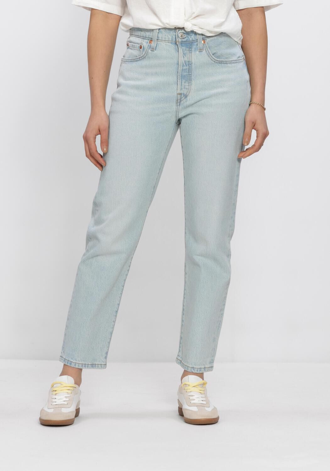 LEVI'S 501 CROP Jeans en bleu - large