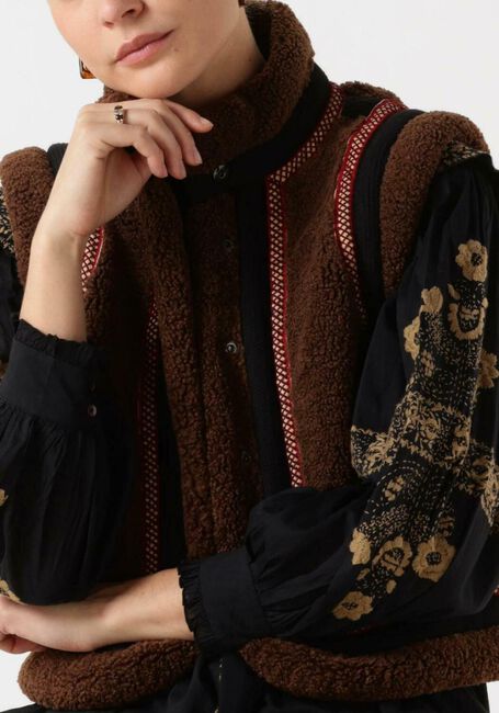 Bruine ANTIK BATIK Gilet SABLI GILET - large