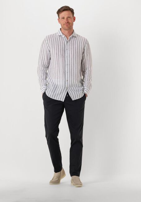 PROFUOMO Chemise classique SHIRT X-CUTAWAY LINEN en blanc - large