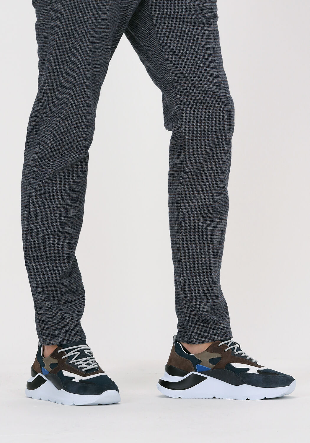 Blauwe D.A.T.E Sneakers FUGA HEREN - large